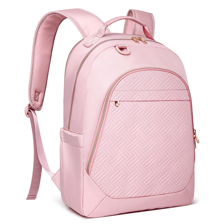 Fasrom Laptop Backpack 156 Inch College Bookbag with USB Charging Hole for Women Lightweight Travel Backpack Carry on Co