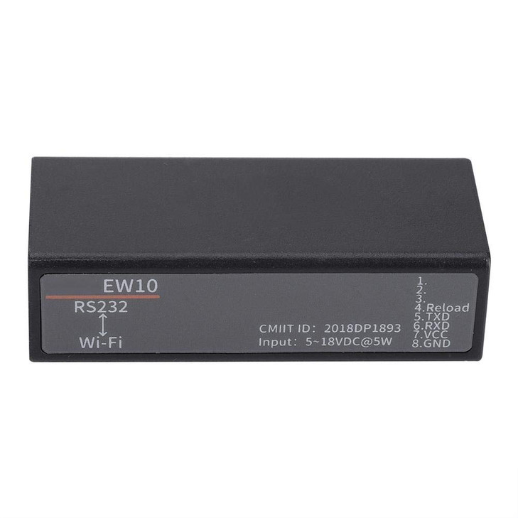 Pomya Serial Server EW10 to Ethernet RS232 Networking ModbusRS232 to Device Server