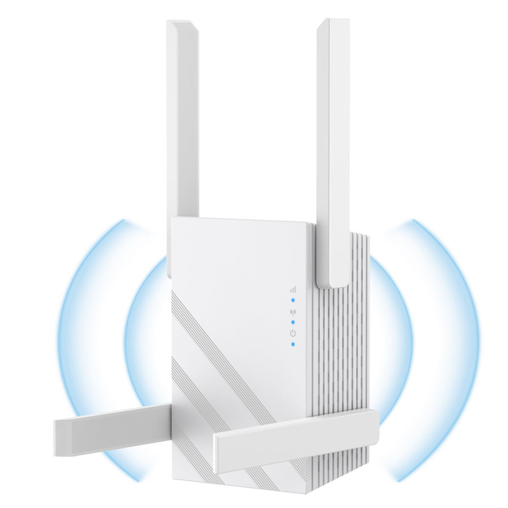 2025 WiFi Extender Signal Booster WiFi Repeater Dual Band 5GHz24GHz 1200Mbps WiFi Booster with Ethernet Port Compatible
