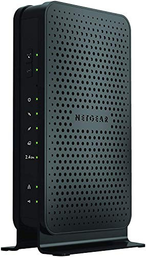 NETGEAR C3000100NAS N300 8x4 WiFi DOCSIS 30 Cable Modem Router C3000 Certified for Xfinity from Comcast Spectrum Cox Cab