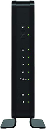 NETGEAR C3000100NAS N300 8x4 WiFi DOCSIS 30 Cable Modem Router C3000 Certified for Xfinity from Comcast Spectrum Cox Cab