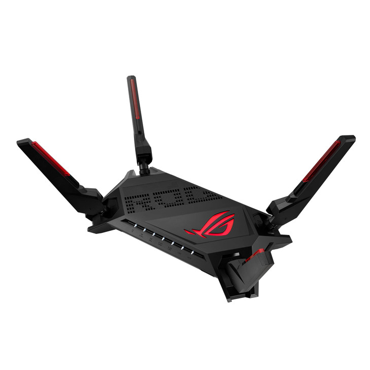 ASUS ROG Rapture WiFi 6 AX Gaming Router GTAX6000 Dual 25G WANLAN Ports QuadCore 20Ghz CPU WAN Aggregation AiMesh Compat