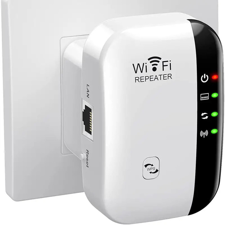 Fast WiFi Extender Signal Booster for Home Long Range WiFi Repeater Up to 5000 sqft Coverage Easy Set Up WiFi Repeater W