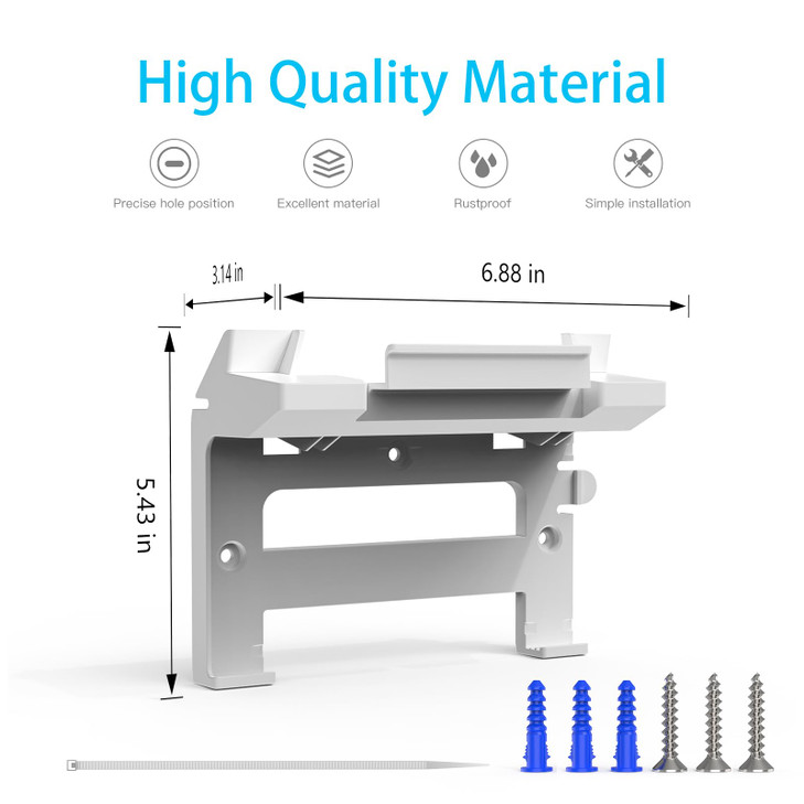 XLTTYWL Starlink Gen 3 Mount All in One Starlink Standard V3 Mesh Router and Star Link Gen 3 Power Supply Mounting Kit f