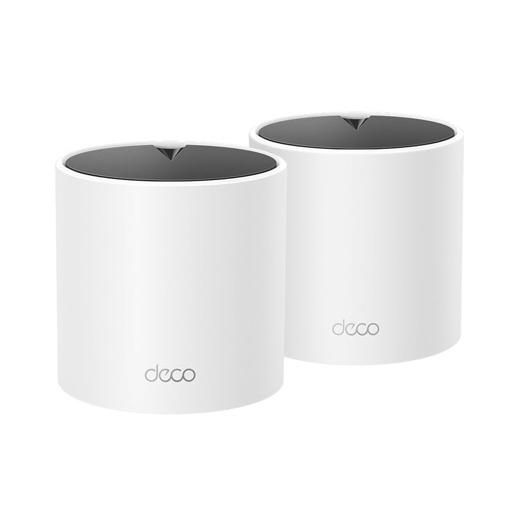 TPLink Deco X15 DualBand AX1500 WiFi 6 Mesh WiFi System Replaces Routers and Extenders Covers up to 3900 sqft 2 Gigabit