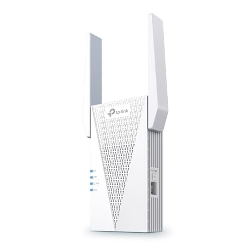 TPLink AX3000 WiFi 6 Range Extender PCMag Editors Choice DualBand Wireless Repeater wEthernet Port Up to 2400 Sq Ft 64 D