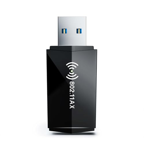 Nineplus USB WiFi Adapter for PC Desktop WiFi 6 AX1800Mbps 5GHz 24GHz USB 30 Wireless WiFi Network Adapter for Desktop C