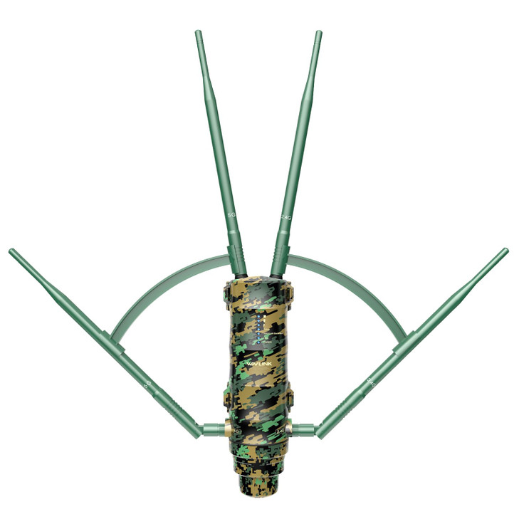 WAVLINK Outdoor WiFi Extender AC1200 Wireless Access Point with Active POE High Power Dual Band 24G5G Weatherproof Outdo