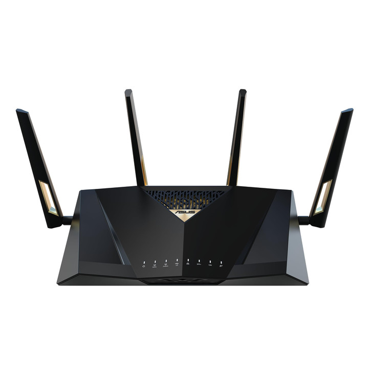 ASUS RTBE88U DualBand WiFi 7 AiMesh Extendable Performance Router 4KQAM MLO Dual 10G Ports SFP 4X 25G Ports 4X 1G Ports
