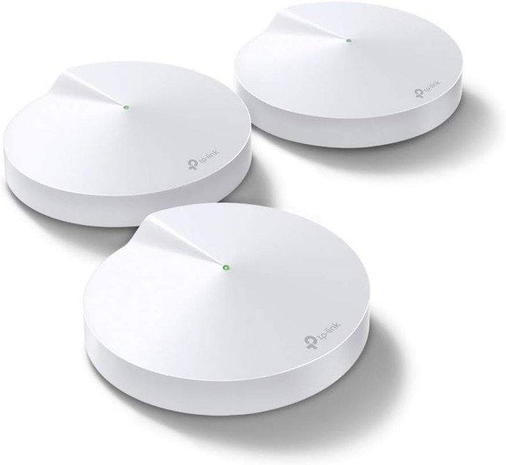 TPLink Deco M5 Mesh WiFi System Up to 5500 sq ft Whole Home Coverage and 100 DevicesWiFi RouterExtender Replacement Anit