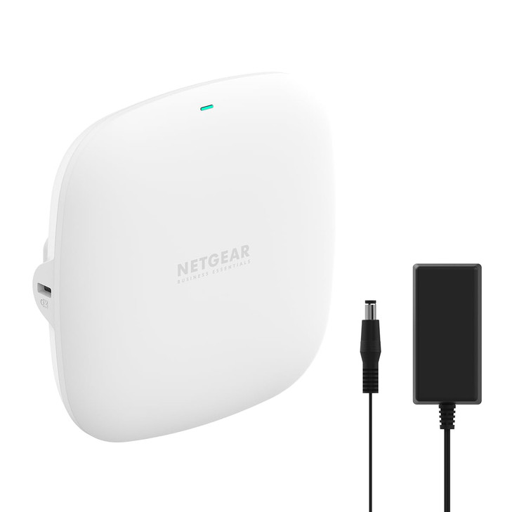 NETGEAR Wireless Access Point WAX210PA WiFi 6 DualBand AX1800 Speed 1 x 1G Ethernet PoE Port Up to 128 Devices 80211ax W