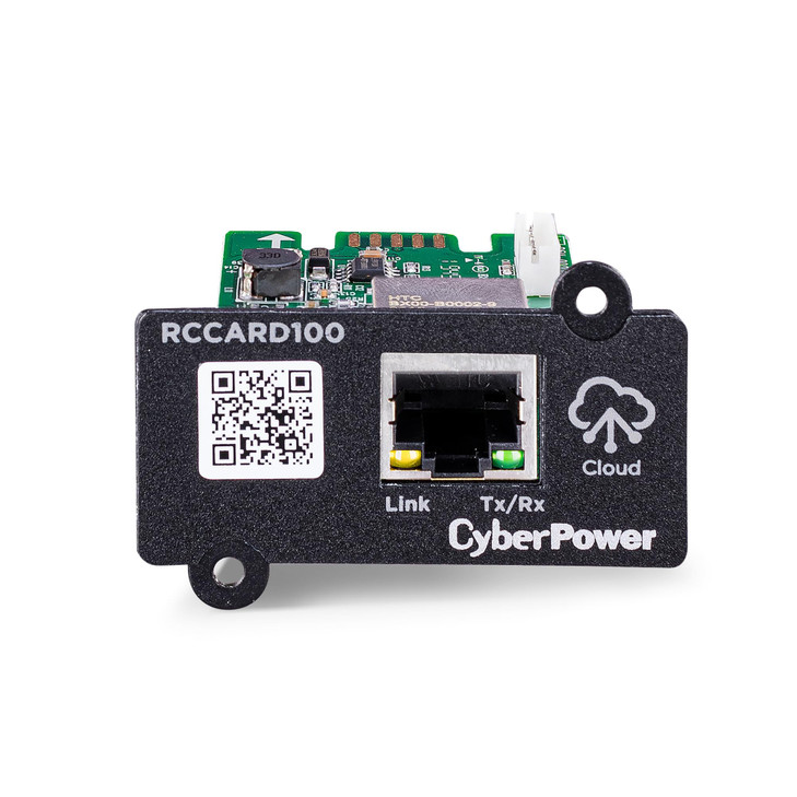 CyberPower RCCARD100 Cloud Monitoring Card Remote UPS Management via PowerPanel Cloud PlugandPlay Installation RealTime