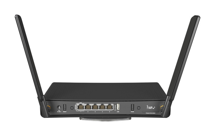 MikroTik hAP ax3 Access Point with 4Core 18GHz CPU 1GB RAM 4X GLAN 1x25G LAN US Version