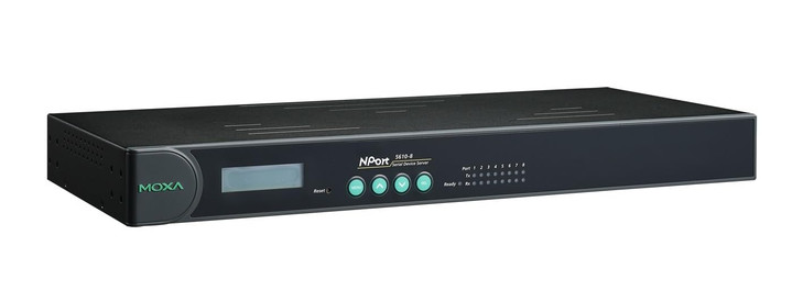 MOXA NPort 56108 8 Ports RS232 Rack Mount Serial Device Server