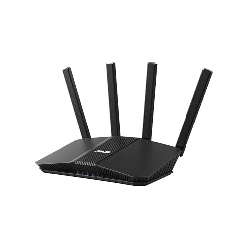 ASUS RTBE58U WiFi 7 BE3600 AiMesh Extendable Router 4KQAM MLO AI Detection 25G Port Four 1G Ports CommercialGrade Networ