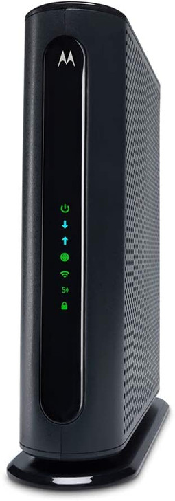 Motorola MG7550 Modem WiFi Router Combo with Power Boost Approved by Comcast Xfinity Cox Charter SpectrumAC1900 WiFi Spe