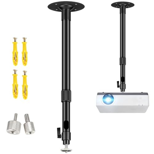 2BeBest Upgraded Projector Mount Extending Projector Ceiling Mount Projectors Wall Mount with Extendable Length 1424 in