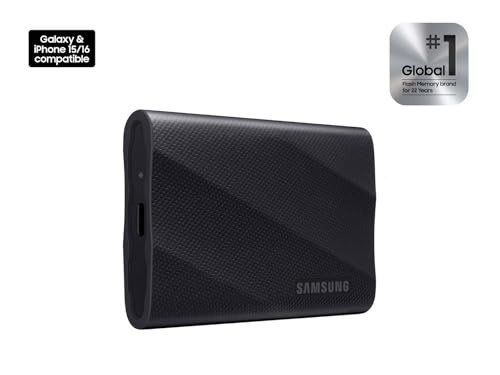 SAMSUNG T9 Portable SSD 4TB USB 32 Gen 2x2 External Solid State Drive Seq Read Speeds Up to 2000MBs for Gaming Students