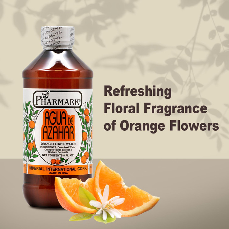 Pharmar Agua De Azahar Flower-Blossom Water, 8 Fluid Ounce online at globaldelivered