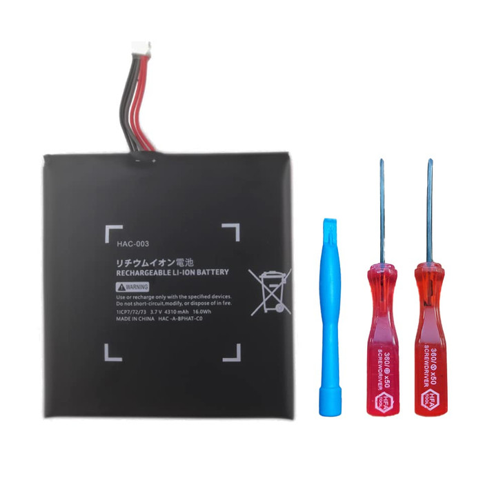 Xaocaige HAC003 Battery Replacement for Nintendo Switch 2017 Game Console Handhold HAC001 High Capacity Internal Battery