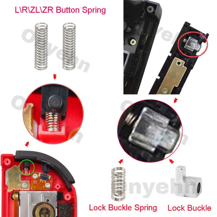 Onyehn 27 in 1 Joystick Analog Thumbstick Replacement Repair Kit for Fix Drift Nintendo SwitchSwitch OLED JoyCon Control