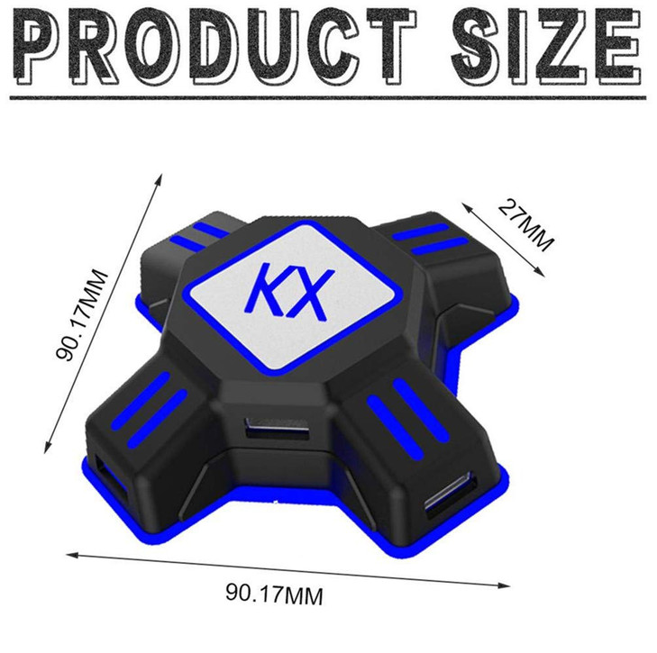 Voltage converterTravel plug adapter for Switch PS4PS3 Chargers KX USB game controller converter keyboard mouse switch