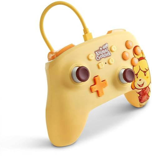 PowerA Enhanced Wired Controller for Nintendo Switch Animal Crossing Isabelle