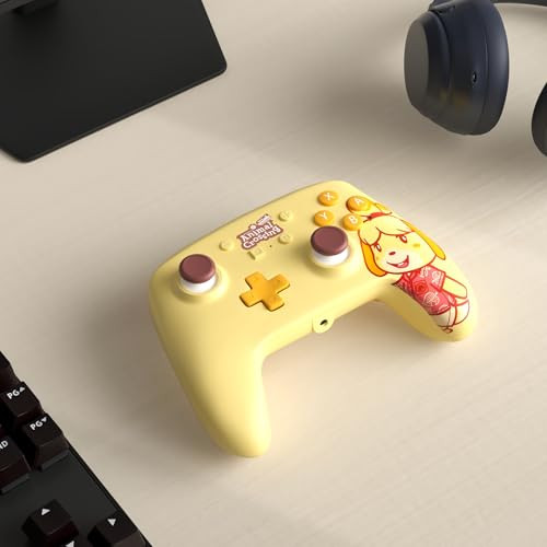 PowerA Enhanced Wired Controller for Nintendo Switch Animal Crossing Isabelle