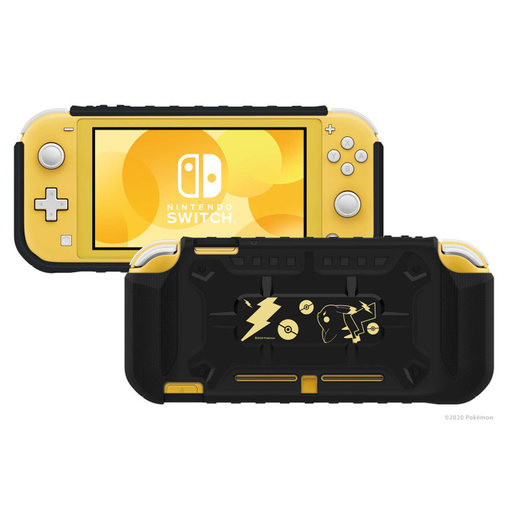 Hori Nintendo Switch Lite Hybrid System Armor Pokemon Black Gold Pikachu By Officially Licensed By Nintendo and the Poke