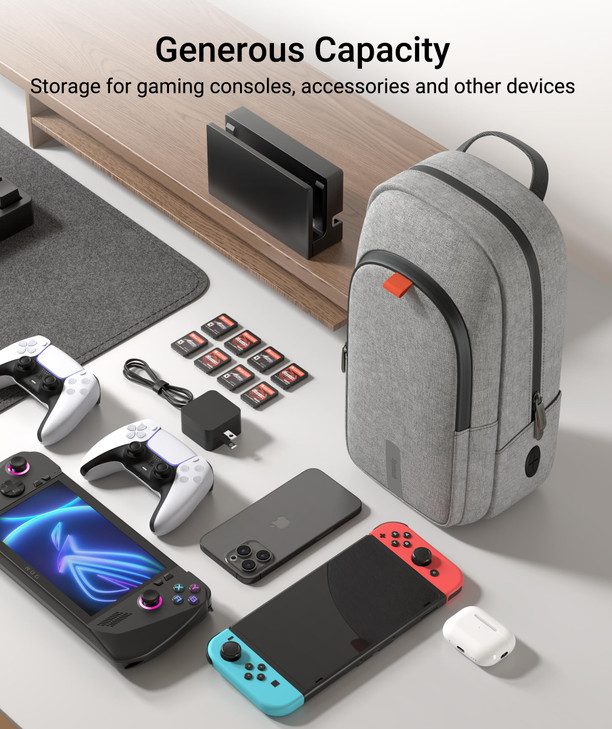 Syntech Carrying Case Compatible with Steam Deck OLEDROG Ally XROG Xbox Ally XLegion Go SNintendo Switch 2PS Portal Port