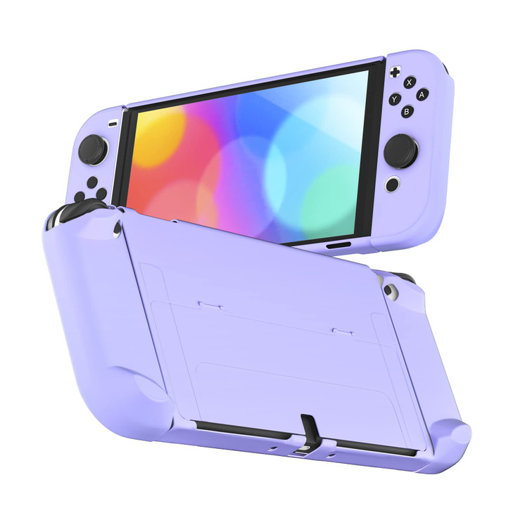 RHOTALL Protective Case Compatible with Nintendo Switch OLED Dockable Shell for Switch OLED Console and Controller Cute