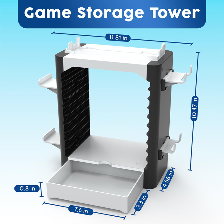 Skywin NS Compatible Nintendo Switch Games Holder Nintendo Switch Stand Game Disk Rack Controller Organizer Switch Holde