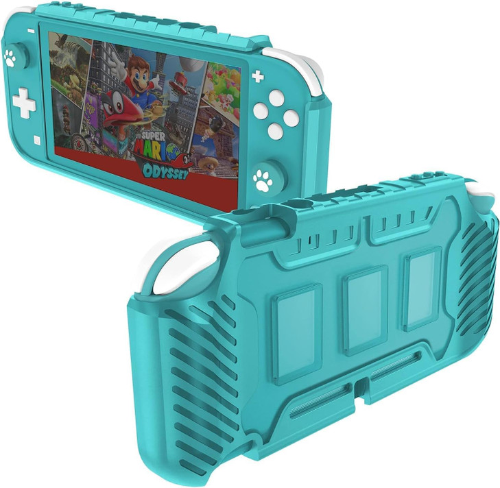 Switch Lite Protective Case KIWIHOME Portable Cover Grip Case Only for Nintendo Switch Lite with Comfortable Grip Game C