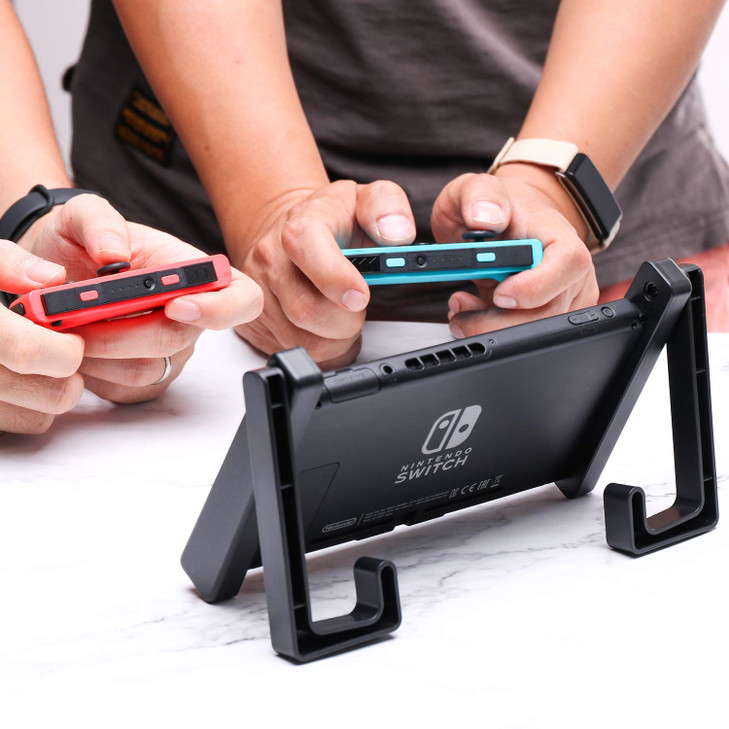 Switch Stand and Car Headrest Mount Adjustable Desk Holder and Travel Mount Portable Gaming Support for Kids and Road Tr