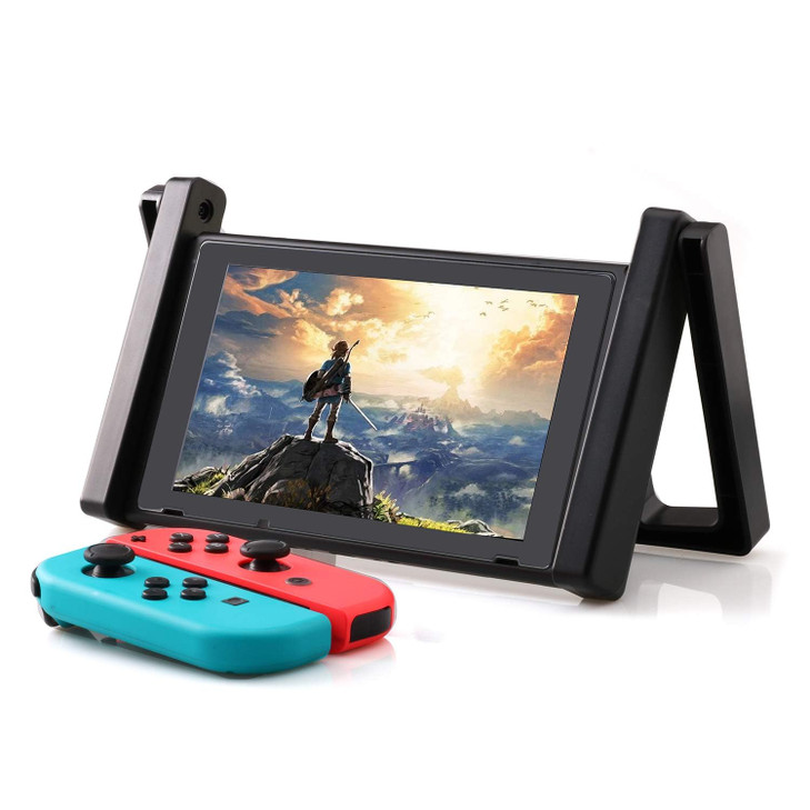Switch Stand and Car Headrest Mount Adjustable Desk Holder and Travel Mount Portable Gaming Support for Kids and Road Tr