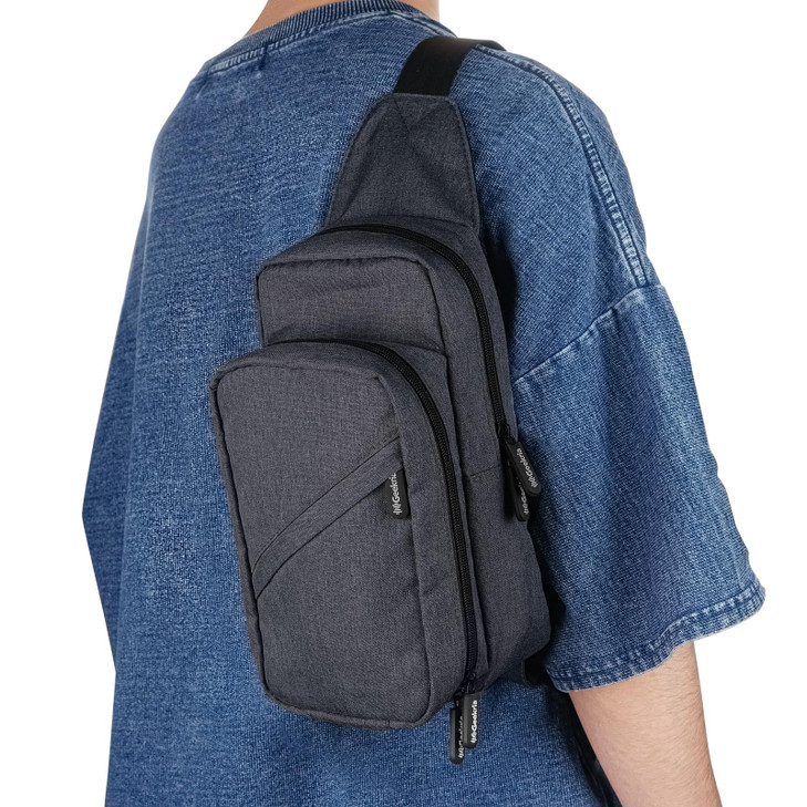 GEEKRIA Carrying Case Compatible with Nintendo Switch Lite OLED Console Crossbody Backpack Shoulder Travel Bag with Game