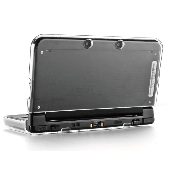 TNP New 3DS Case Ultra Clear Crystal Transparent Hard Shell Protective Case Cover Skin for New 2015 Nintendo 3DS