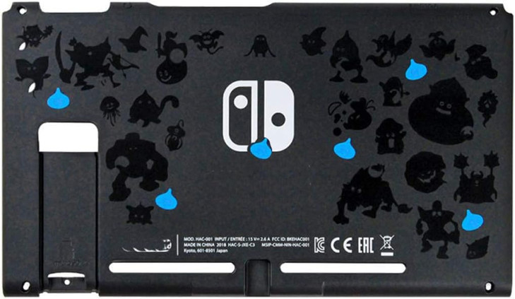 Replacement Hard Back Bottom Housing Shell Case Cover Back Faceplate for NintendSwitch NS Console Cover Plate New Editio