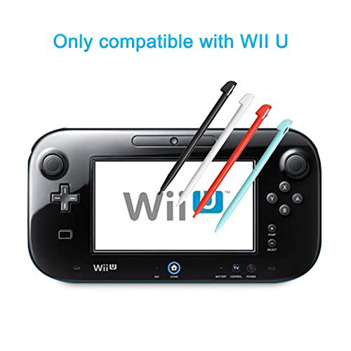 Stylus Pen for Wii U Gamepad Xahpower Replacement Stylus Compatible with Nintendo Wii U Gamepad 4 in 1 Combo Touch Styli
