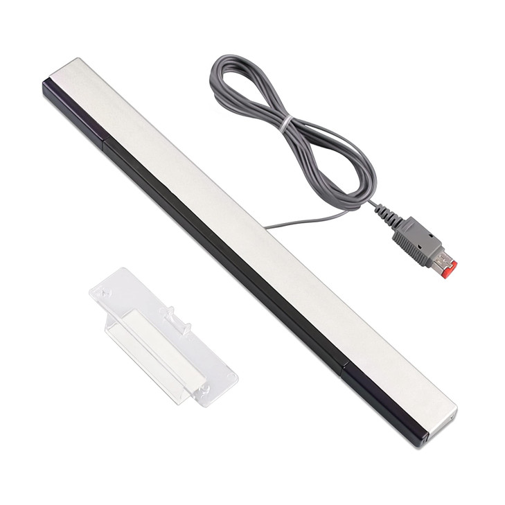 Xahpower Sensor Bar for Wii Replacement Wired Infrared Ray Sensor Bar for Nintendo Wii and Wii U Console