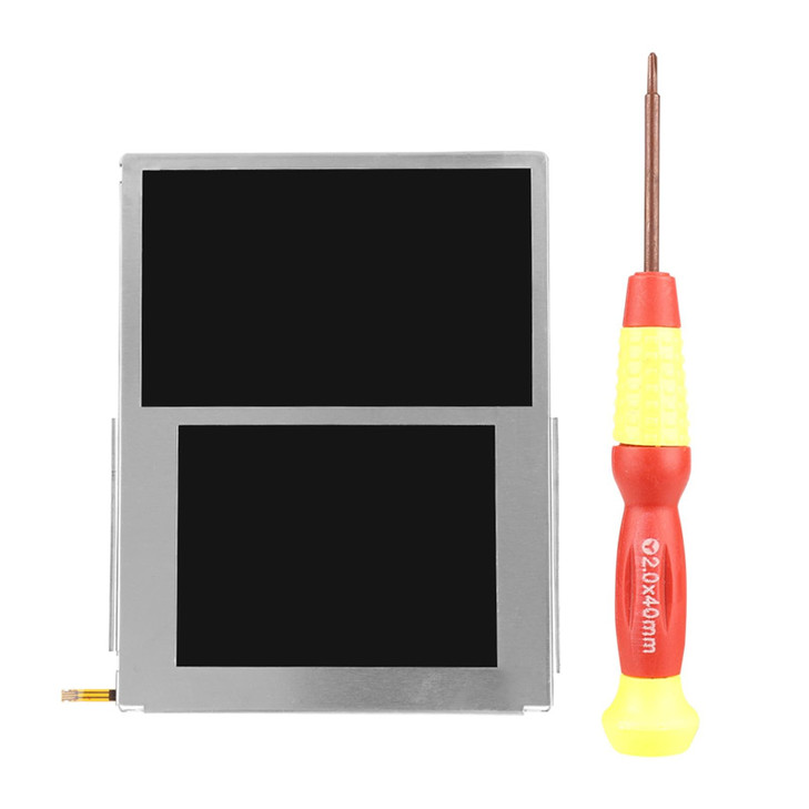 LCD Screen Replacement for 2DS 2DS Gaming Console Screen Repair Kits with Screwdriver 2DS Screen Display