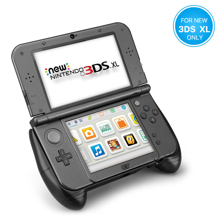 TNP New Nintendo 3DS XL Hand Grip Protective Cover Skin Controller Grip Case Ergonomic Comfort Anti Slip Handle Console