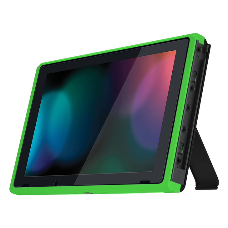 eXtremeRate Green DIY Housing Shell for Nintendo Switch Console Replacement Faceplate Front Frame for Nintendo Switch Co