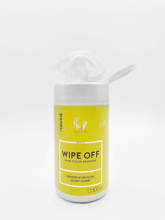 Colortrak Gentle Hair Color Remover Wipes, Moist, Non-irritating Towelettes, Formulated with Aloe, Easily Remove Hair Color Stains from Skin, Conveni