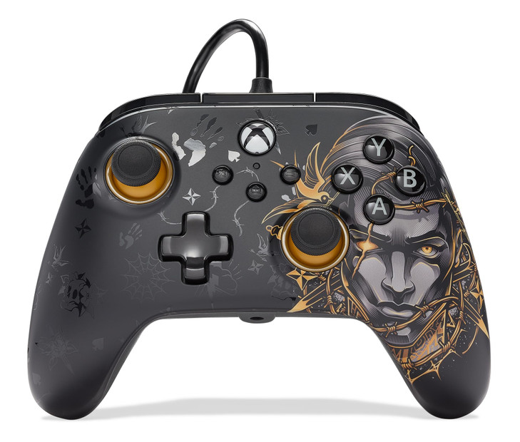 PowerA Advantage Wired Controller for Xbox Series XS and Windows 1011 Fortnite Midas gamepad wired video game controller