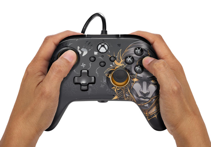 PowerA Advantage Wired Controller for Xbox Series XS and Windows 1011 Fortnite Midas gamepad wired video game controller