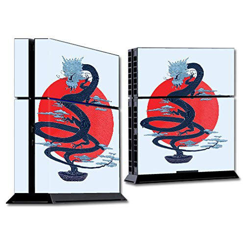 MightySkins Skin Compatible with Sony PS4 Console Dragon Bonsai Protective Durable and Unique Vinyl Decal wrap Cover Eas