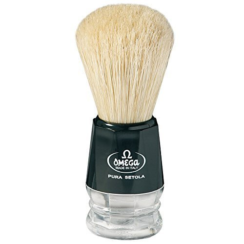 Omega S-Brush Fiber Shaving Brush- S10019 online at globaldelivered