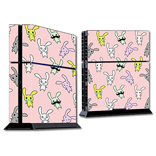 MightySkins Skin Compatible with Sony PS4 Console Bunny Bunches Protective Durable and Unique Vinyl Decal wrap Cover Eas