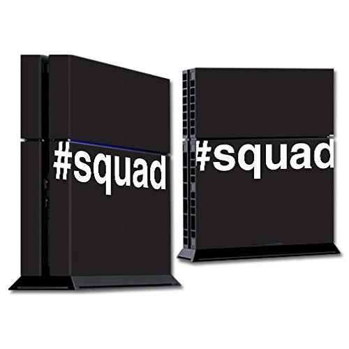 MightySkins Skin Compatible with Sony Playstation PS4 Console Squad Protective Durable and Unique Vinyl Decal wrap Cover